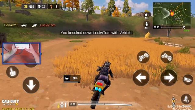 NEW BK57 - SPACE RACE!  CALL OF DUTY MOBILE  SOLO VS SQUADS