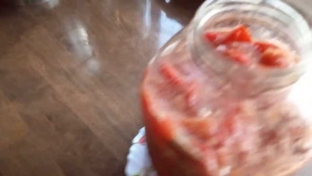 "Морс" из квашеных помидоров/Замена томат.пасты для борща, голубцов,мяса и т.д/Кухонные дела Надежд