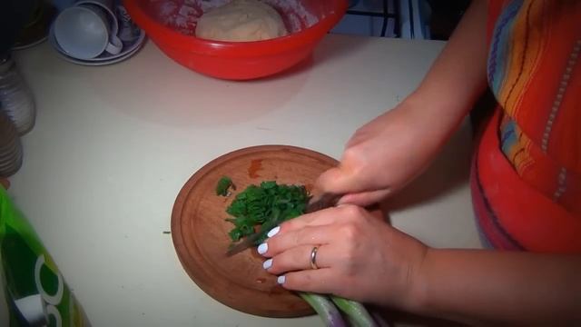 Сырные Лепешки с Зеленым Луком