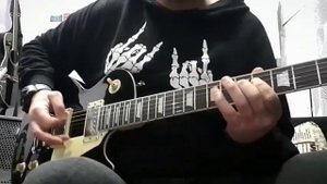 Электрогитара Fabio Les Paul Black. Обзор