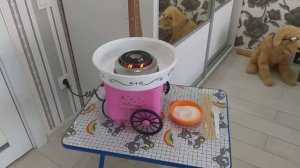 Аппарат для приготовления сладкой сахарной ваты Cotton Candy Maker