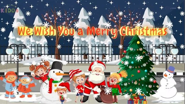 We Wish You a Merry Christmas and Jingle Bells songs with lyrics | Christmas Carol & Songs for Kids