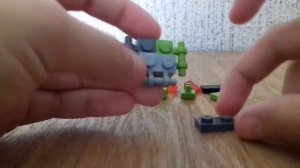 как сделать мини робота из лего!