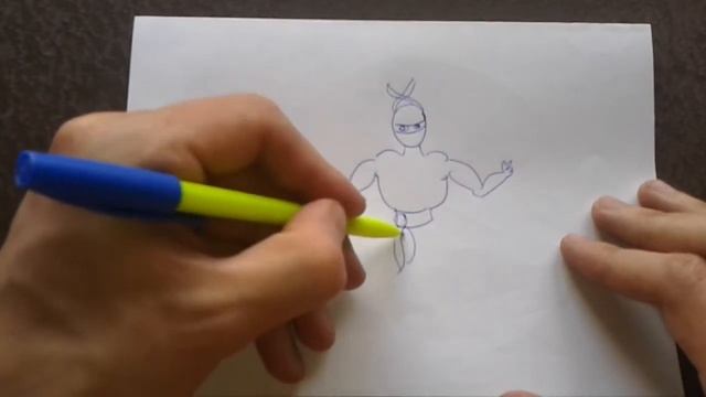 Как поэтапно нарисовать НИНДЗЯ для начинающих и детей? How to DRAW a NINJA смотреть онлайн