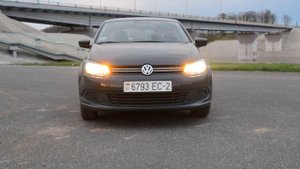 Поворотники как ДХО (американки) для VW Polo седан