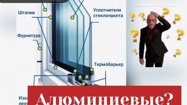 Выбор. Алюминиевые или пвх Окна/двери?