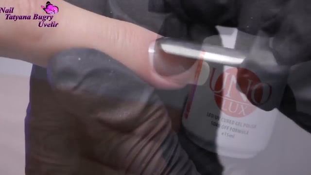 Лепка на ногтях 4D гелем UNO LUX смотреть онлайн