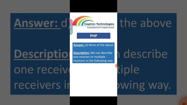 PHP Interview Questions with Answers | PHP Functions| Best online Job Course | Inspiron Technologie