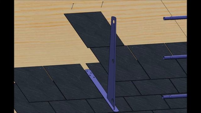 Установка элементов ограждения ТД ФЭЗ на сланцевую кровлю смотреть онлайн