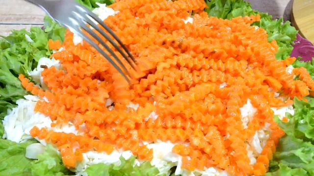 Еда для диабетика | Сохраняйте рецепт сразу - салат с Красной Рыбой и цветной капустой на Новый Год смотреть онлайн