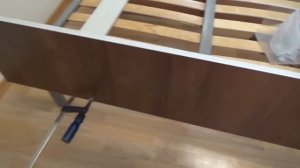 Ортопедическое основание кровати обшиваем плитой ДСП