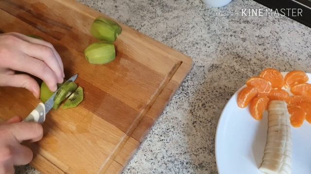 Красивая фруктовая нарезка | Пальмы из фруктов смотреть онлайн