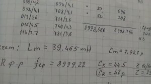 Расчёт и изготовление кварцевого фильтра