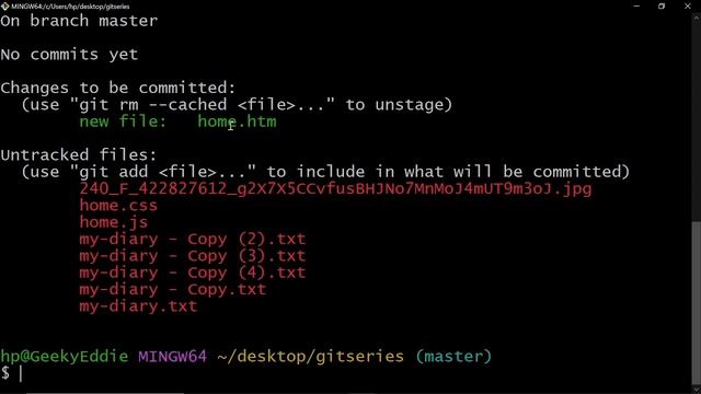 Tracking and untracking of files in Git смотреть онлайн