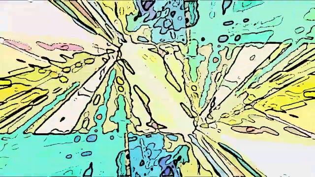 Paint splatter 60s hippy style art animation смотреть онлайн