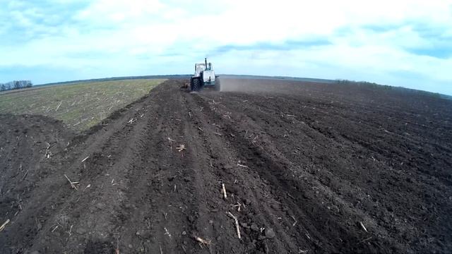 Т-150К Предпосевная культивация почвы  под сою