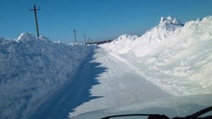 снежный туннель