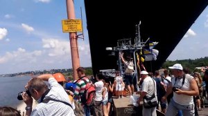 Развод Ингульского моста в Николаеве