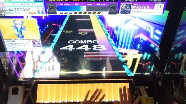 【CHUNITHM】Anemone （MASTER）手元AJ смотреть онлайн