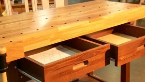 Cтоляные верстаки с тисками от производителя | Деревянные верстаки PROFI&HOBBY® из массива дерева