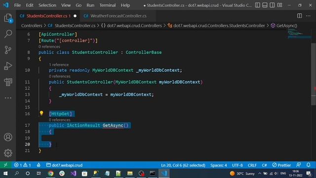 .NET 7 | Web API | Entity Framework Core | CRUD Example [Full Video]