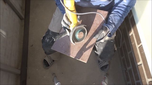 Как сделать отверстия в плитке под 110ø
