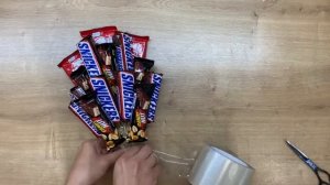 БУКЕТ ДЛЯ МАЛЬЧИКА! Сладкий букет!