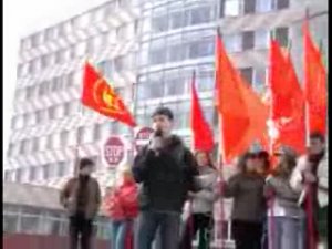 Акция "Стоп ЕГЭ!" в Оренбурге. 22 апреля 2009г.