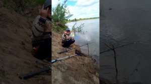 Рыбалка на реке Кия на живца.