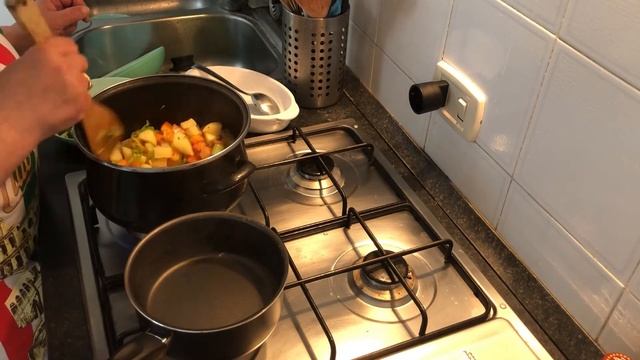 Овощной суп пюре