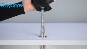 Смеситель-водопад. Установка