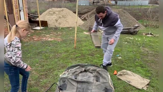 Резиновая лодка спустя 20 лет! смотреть онлайн