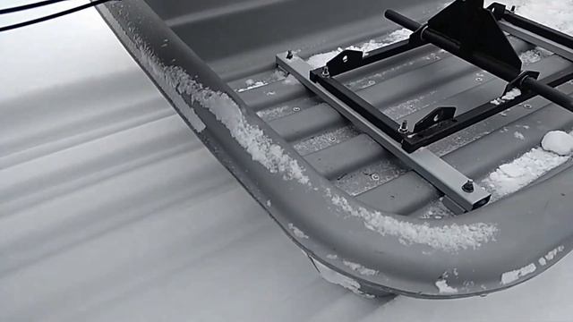 Мотобуксировщик Барбос - сани на толкач от мотобуксировщика Ураган смотреть онлайн