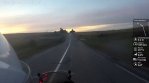 Africa Twin XRV 750 Вечірній прохват с друзями