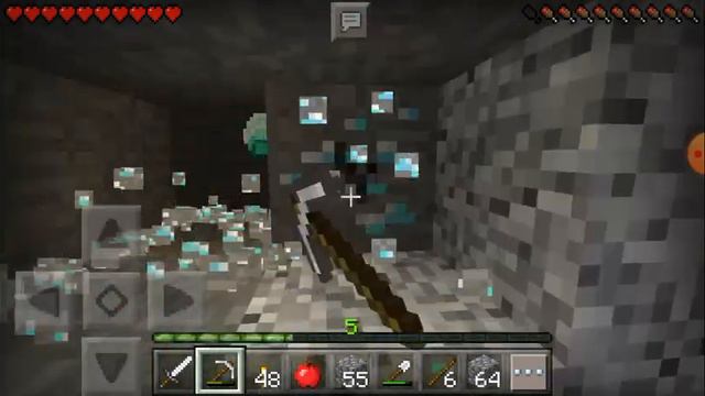 3# Ванильное выживание . Майнкрафт 0.14.3 Алмазы!!! смотреть онлайн