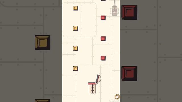 Steampunk Puzzle Physics Game. Stage 13. Level 200.