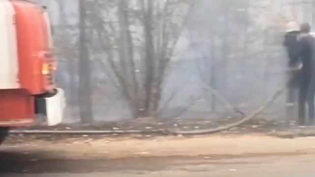 ПОЖАР. Старобельск. Луганская область.