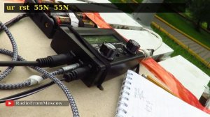 DX QRP CW contact VK2GR - R3AHC/QRP // 12.06.2022