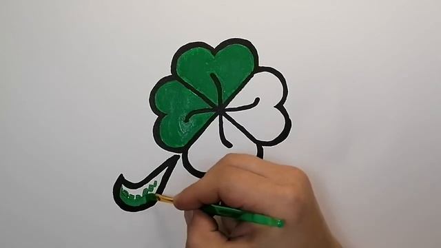 "Клевер" "Раскраски" "Как нарисовать и раскрасить Клевер" "Мультик-Раскраска Клевер" смотреть онлайн