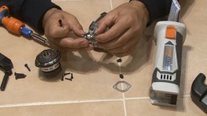 Аккумуляторная угловая шлиф машинка DEXTER  CGA18LD Часть первая