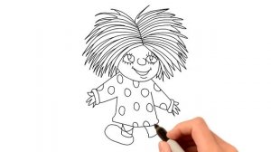 Рисуем домовенка Кузю