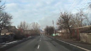 Въезд в Енакиево с стороны Ждановки 7.12.2017