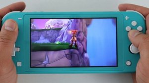 Spyro Reignited Trilogy Nintendo Switch Lite Gameplay