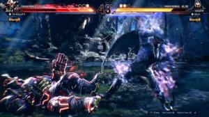 Tekken 8 High Level Kazuya Gameplay (Tekken God Omega)