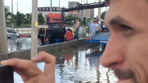 Краснодар ул. Московская (потоп 17-18 июня)