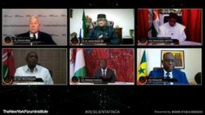 [ENG/FR] HE Bio, HE Issoufou, HE Kenyatta, HE Ouattara & HE Sall on African Governance & Resilience