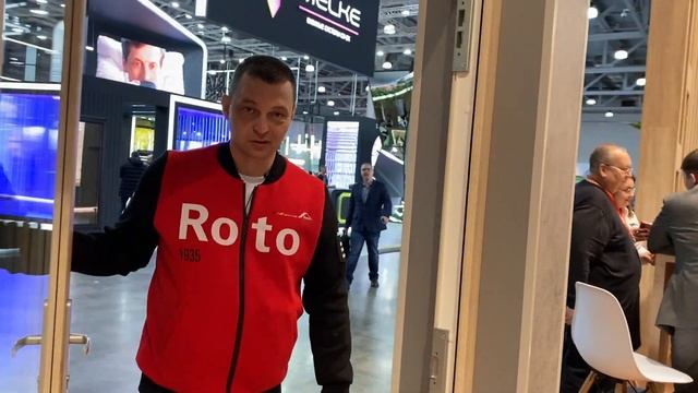 Фурнитура Roto на выставке оконных технологий Mosbuild 2023 смотреть онлайн