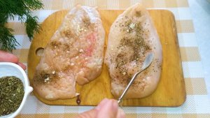Мясо по-французски из куриного филе. Рецепт на скорую руку в духовке.Сытный и вкусный обед или ужин
