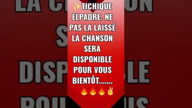 Tychique  Elpadre Officiel _  Ne pas la laisser