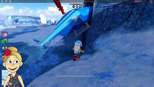 Роблокс ПОБЕГ из ТЮРЬМЫ ?Что со мной ?? Я угнала вертолет и ограбила магазин / Jailbreak roblox смотреть онлайн